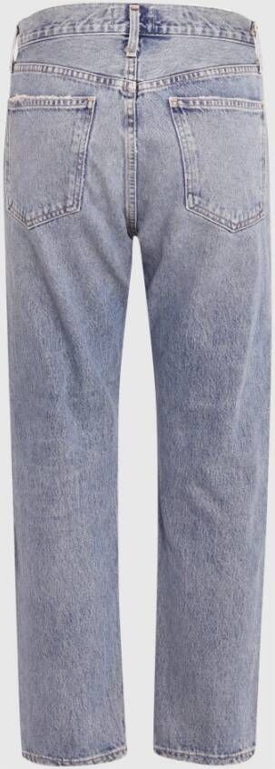 Agolde Straight Jeans Blauw Dames