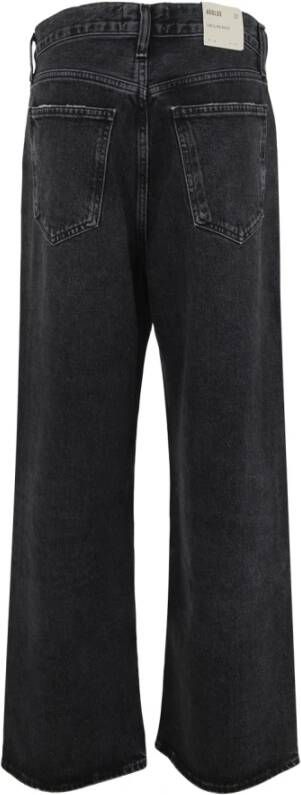 Agolde Straight Jeans Zwart Dames