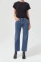 Agolde Straight Jeans Blauw Dames - Thumbnail 2
