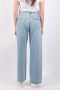 Agolde Wide Trousers Blauw Dames - Thumbnail 2