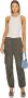 Agolde Wide Trousers Grijs Dames - Thumbnail 2