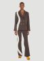 Ahluwalia Expressieve Tailored Broek Brown Dames - Thumbnail 1