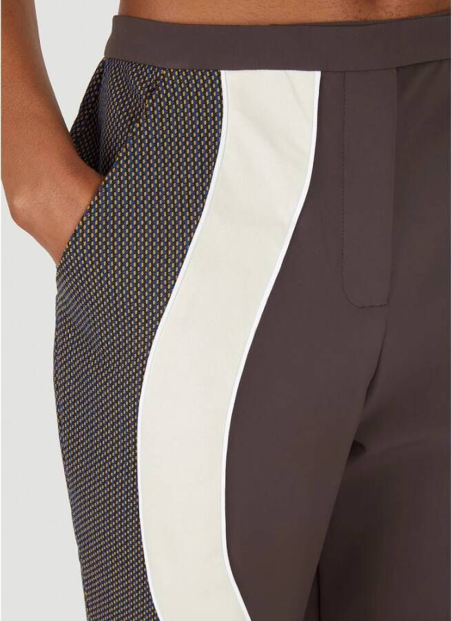 Ahluwalia Expressieve Tailored Broek Brown Dames