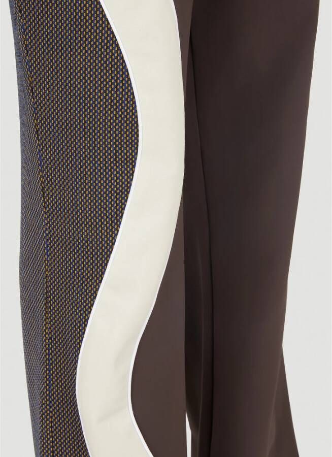 Ahluwalia Expressieve Tailored Broek Brown Dames
