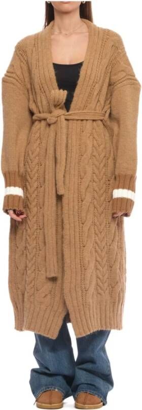 Akep Cardigans Bruin Dames