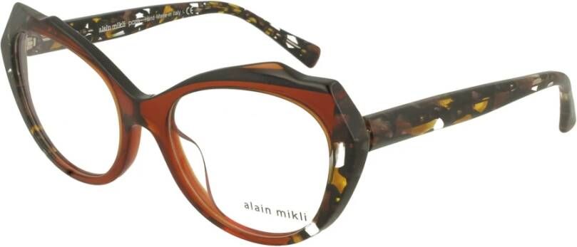 Alain Mikli Bril Bruin Dames