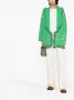 Alanui Bandana Jacquard Cardigan Sweaters Green Dames - Thumbnail 2