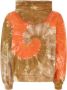 Alanui Tie-Dye Stretch Cotton Dreamin Sweatshirt Oranje Heren - Thumbnail 2