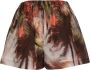 Alanui Tropische Shorts voor Vrouwen Brown Dames - Thumbnail 2
