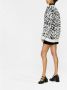 Alessandra Rich Zebra Print Cardigan Sweater Brown Dames - Thumbnail 2
