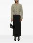 Alessandra Rich Geel Zwart Sequin Tweed Jas Gray Dames - Thumbnail 3