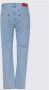 Alessandra Rich Rechte jeans Blauw Dames - Thumbnail 4