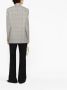 Alessandra Rich Zwarte Oversized Jas Prince de Galles Zwart Dames - Thumbnail 2
