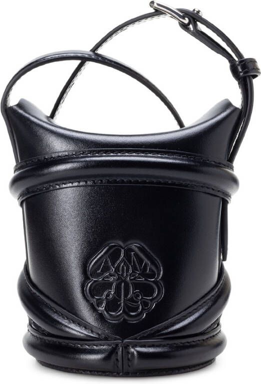 alexander mcqueen The Curve Mini Schoudertas Zwart Dames