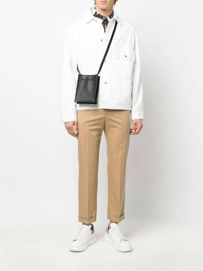 alexander mcqueen Stijlvolle Heren Cross Body Tas Zwart Heren