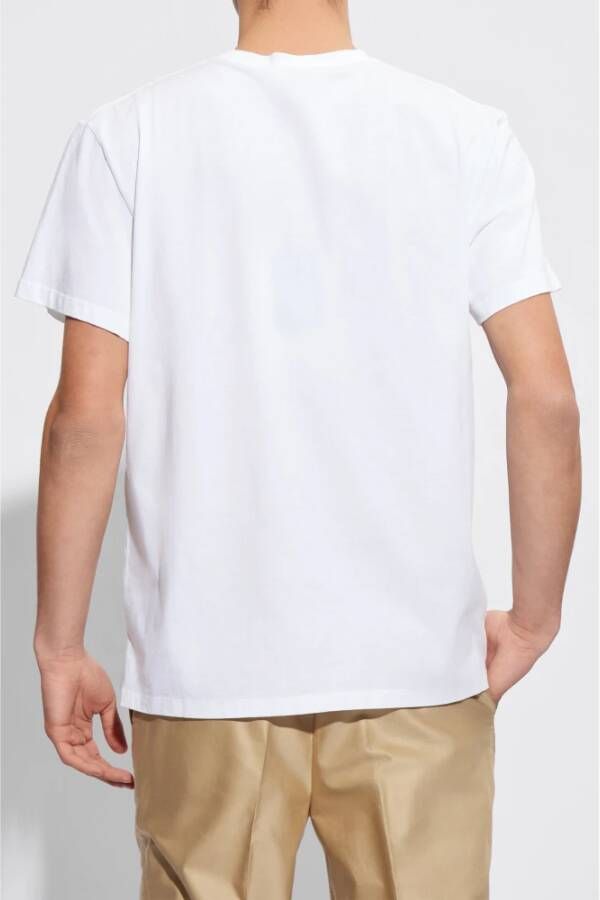 alexander mcqueen Bedrukt T-shirt White Heren