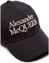 Alexander mcqueen Geborduurde Logo Baseballpet Zwart Black Heren - Thumbnail 3