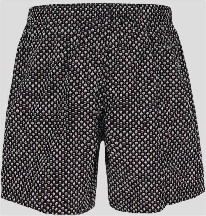 alexander mcqueen Strandkleding voor mannen: Stijlvol en comfortabel Zwart Heren