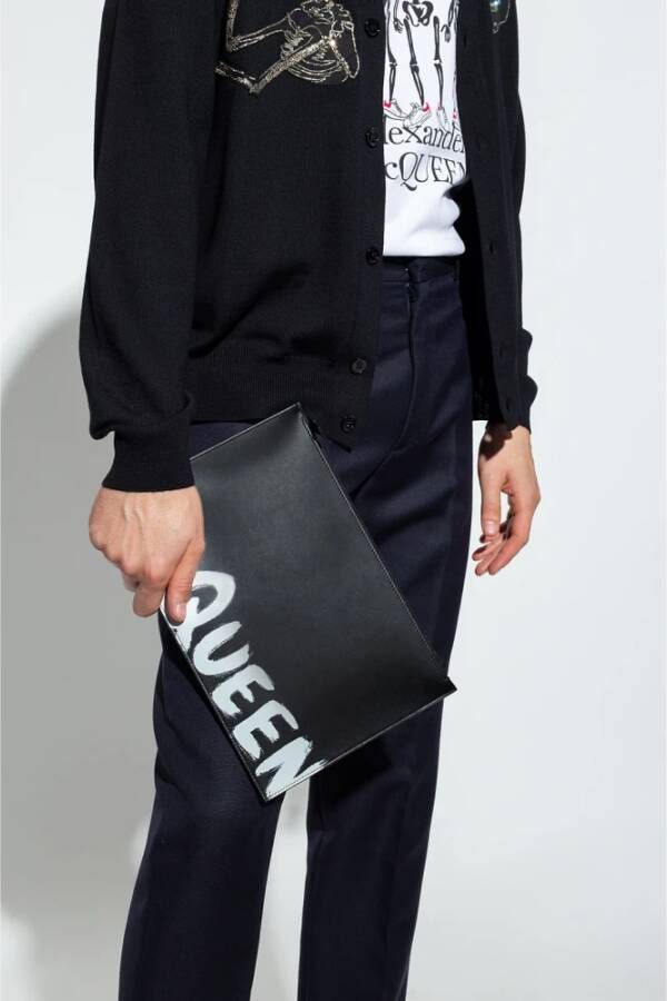 alexander mcqueen Clutches Zwart Heren