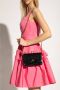 Alexander mcqueen Zwarte Leren Schoudertas met Krokodileffect Black Dames - Thumbnail 2