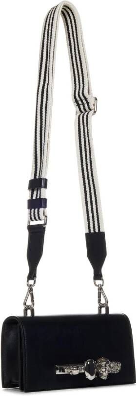 alexander mcqueen Stijlvolle Zwarte Cross Body Tas voor Heren Zwart Heren