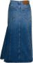 Alexander mcqueen Blauwe Denim Midi Rok met Uitgesneden Details Blue Dames - Thumbnail 5