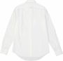Alexander mcqueen Katoenen overhemd met kristallen knoop White Heren - Thumbnail 2