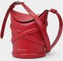 Alexander mcqueen Rode Leren Curve Tas Rood Dames - Thumbnail 4