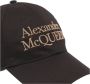 Alexander mcqueen Zwarte geborduurde hoeden met verstelbare sluiting Zwart Heren - Thumbnail 5