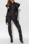 Alexander mcqueen Moderne Denim Cut Out Jeans Blauw Dames - Thumbnail 4