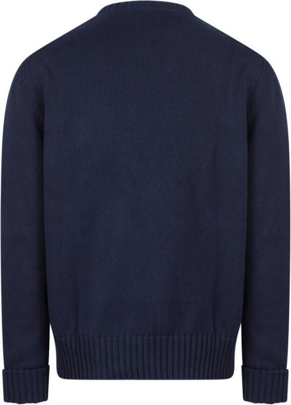 alexander mcqueen Blauwe Herentrui Ss23 Blauw Heren