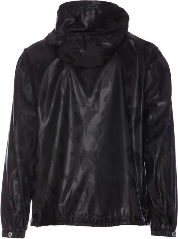 alexander mcqueen Zwarte Graffiti Print Herenjas Zwart Heren