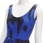 Alexander McQueen Pre-owned Cotton dresses Blauw Dames - Thumbnail 2