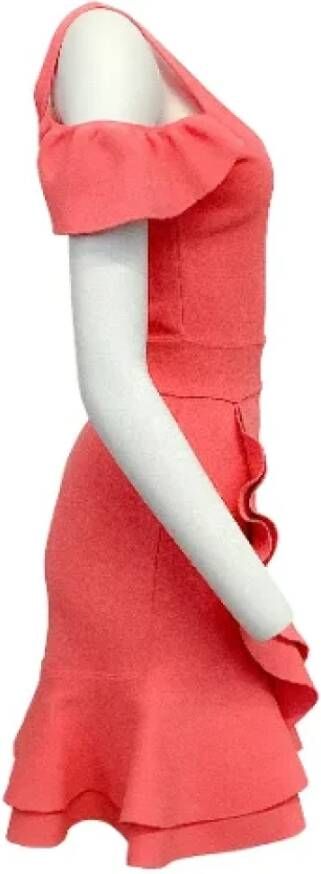 Alexander McQueen Pre-owned Fabric dresses Roze Dames