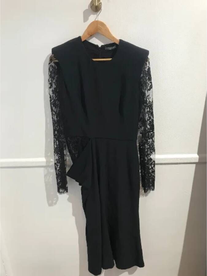 Alexander McQueen Pre-owned Fabric dresses Zwart Dames