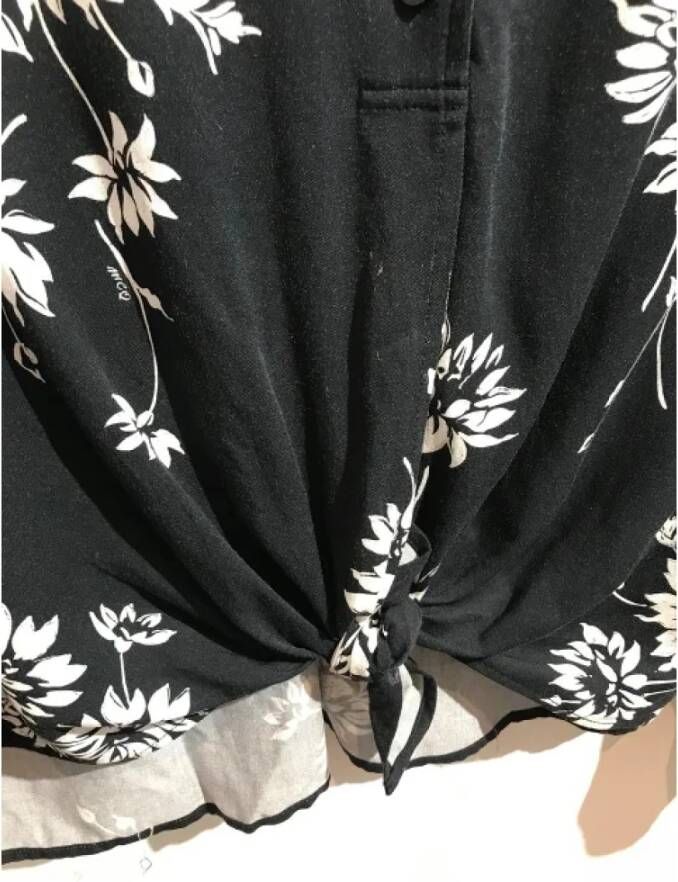 Alexander McQueen Pre-owned Fabric tops Zwart Dames