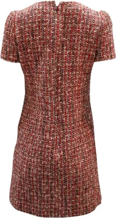 Alexander McQueen Pre-owned Cotton dresses Rood Dames