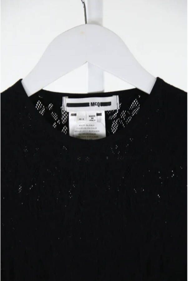 Alexander McQueen Pre-owned Polyester dresses Zwart Dames