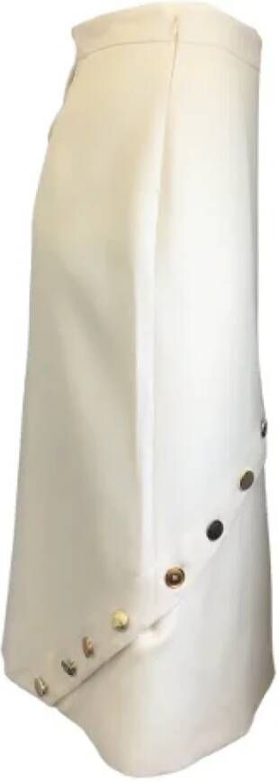 Alexander McQueen Pre-owned Wool bottoms Beige Dames