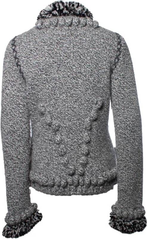 Alexander McQueen Pre-owned Wool outerwear Grijs Dames