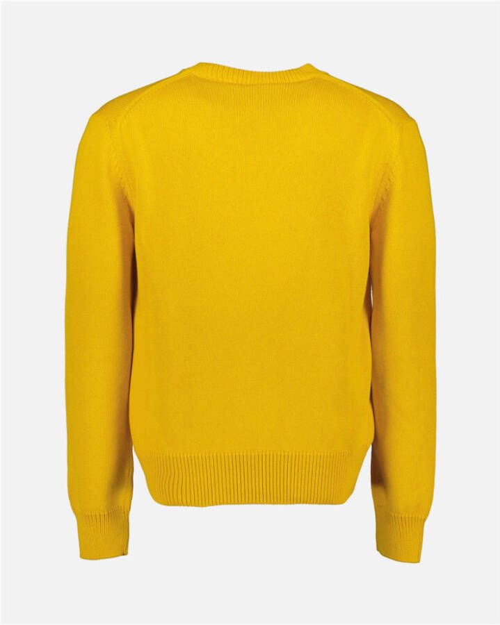alexander mcqueen Logo -trui Grootte: L Presta kleur: geel Heren