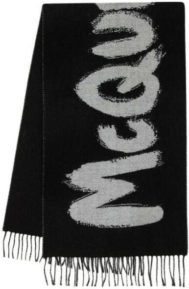 alexander mcqueen Sjaal Zwart Dames