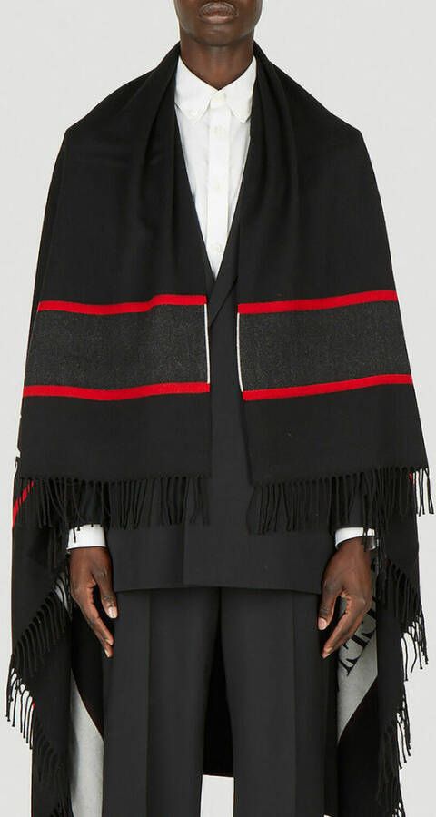 alexander mcqueen Stijlvolle Herensjaal Zwart Heren
