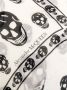 Alexander mcqueen Edgy Skull Logo Sjaal White Heren - Thumbnail 4