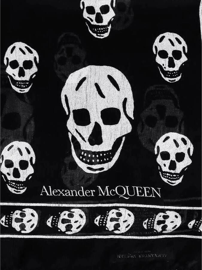 alexander mcqueen Scarves Zwart Heren