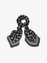 Alexander mcqueen Edgy Skull Sjaal Zwart Heren - Thumbnail 2