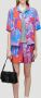 Alexander mcqueen Rave Zijden Shirt met Fantasma Stijl Multicolor Dames - Thumbnail 2