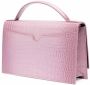 Alexander mcqueen Roze Krokodillenprint Skull Tote Tas Roze Dames - Thumbnail 2