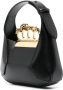 Alexander mcqueen Jewelled Hobo Mini Tas in Zwart Leer Black Dames - Thumbnail 2