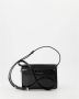 Alexander mcqueen Vier Ring Mini Chain Tas in Zwart Lakleer Black Dames - Thumbnail 4